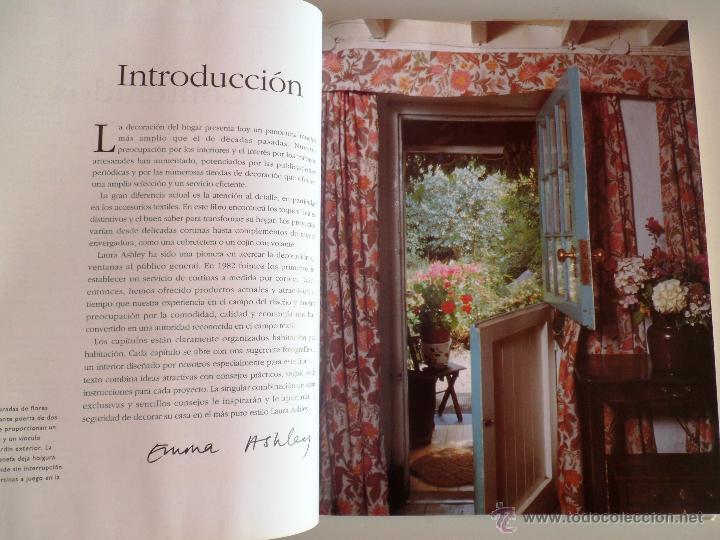 Libros de segunda mano: DECORACI&Oacute;N CON TELAS Y ACCESORIOS. LAURA ASHLEY. - Foto 4
