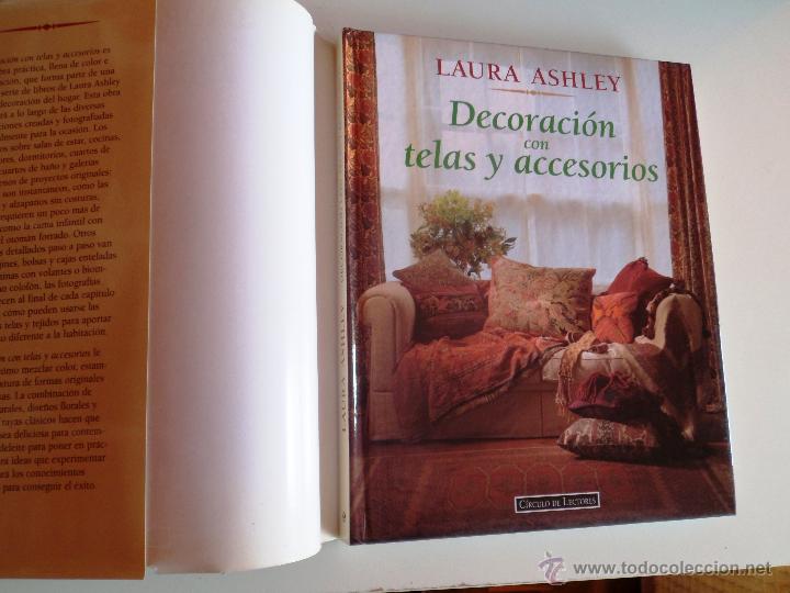Libros de segunda mano: DECORACI&Oacute;N CON TELAS Y ACCESORIOS. LAURA ASHLEY. - Foto 6