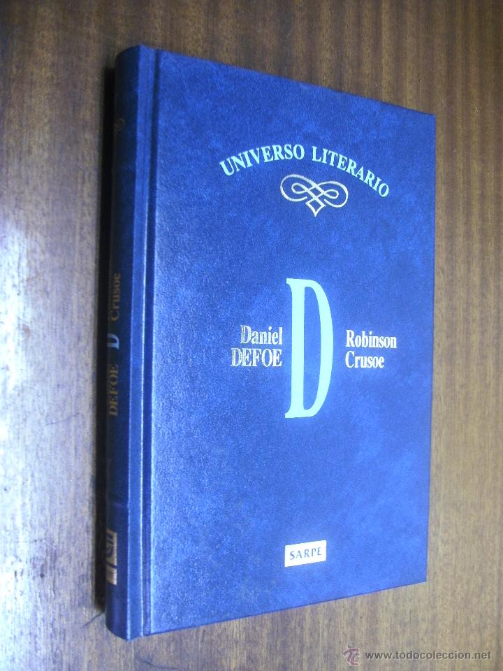 Libros de segunda mano: ROBINSON CRUSOE / DANIEL DEFOE / SARPE 1992 - Foto 1