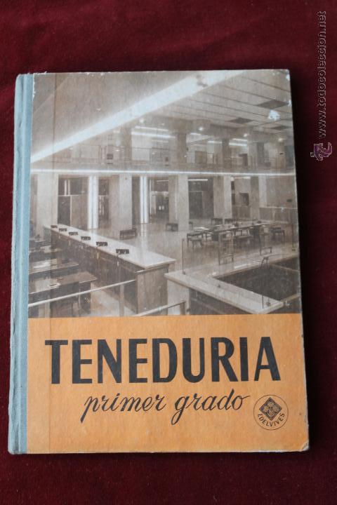 Libros de segunda mano: TENEDURIA DE LIBROS PRIMER GRADO EDELVIVES 1966 ZARAGOZA - Foto 1
