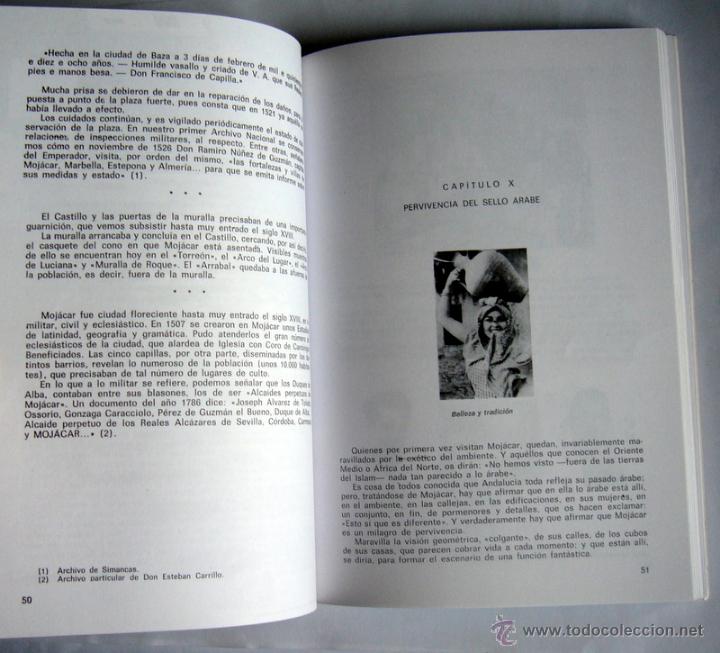 Libros de segunda mano: MOJACAR - RINCON DE EMBRUJO - CARLOS ALMENDROS - Foto 4