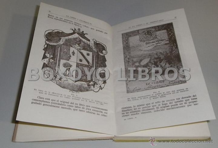 Libros de segunda mano: ESTEVE BOTEY, Francisco. Ex Libris y Exlibristas - Foto 4