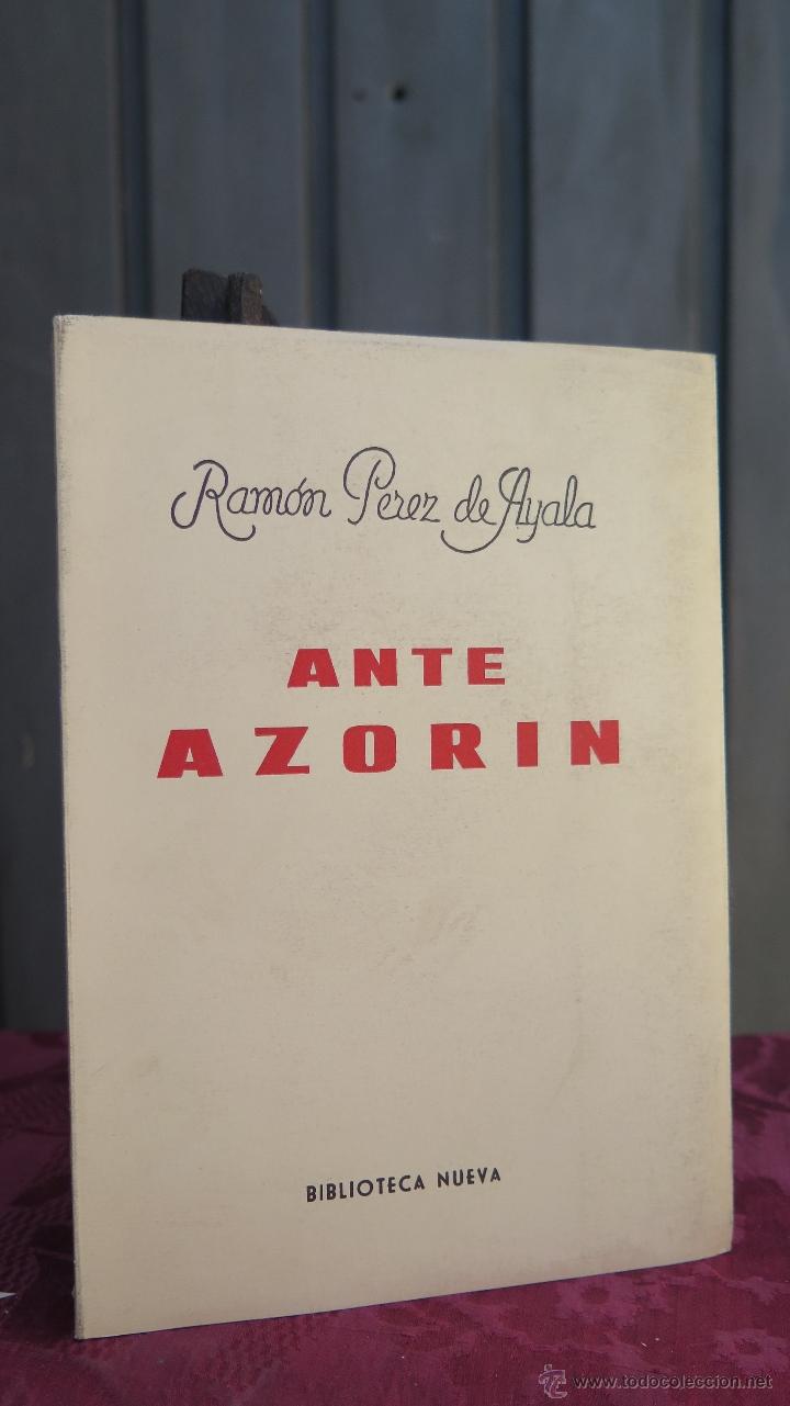 Libros de segunda mano: ANTE AZORIN. RAMON PEREZ DE AYALA - Foto 1