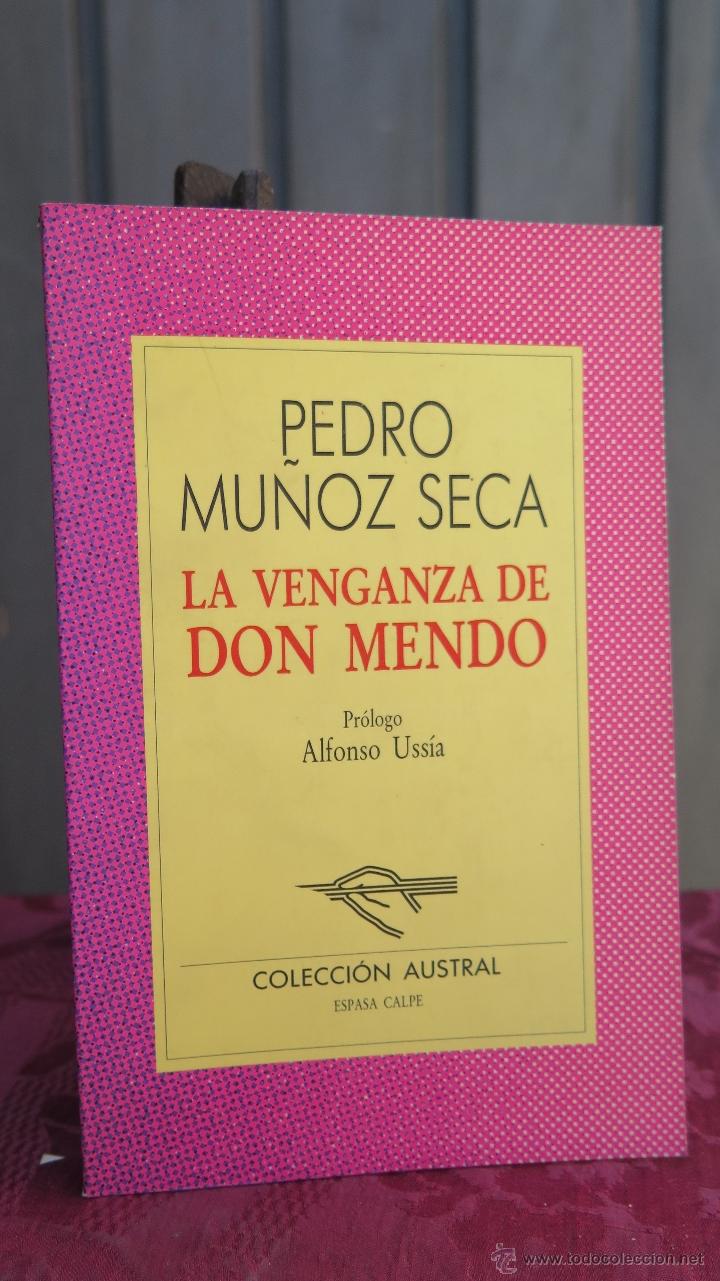 Libros de segunda mano: LA VENGANZA DE DON MENDO. PEDRO MU&Ntilde;OZ SECA - Foto 1