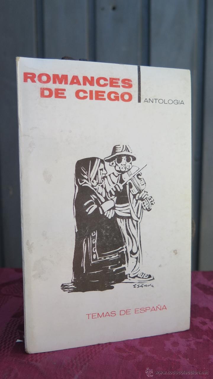 Libros de segunda mano: ANTOLOGIA. ROMANCES DE CIEGO - Foto 1