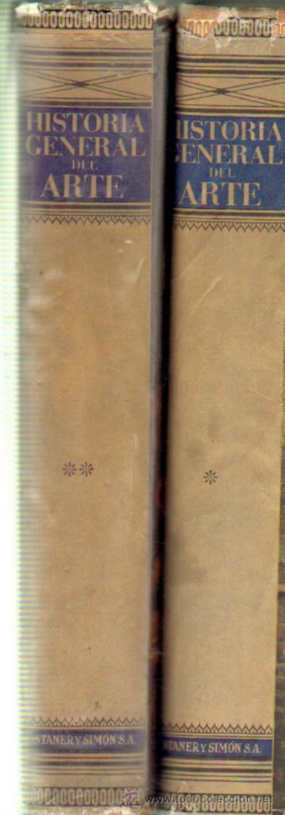 Libros de segunda mano: HISTORIA GENERAL DEL ARTE. 2 TOMOS.      A-ART-1531 - Foto 1