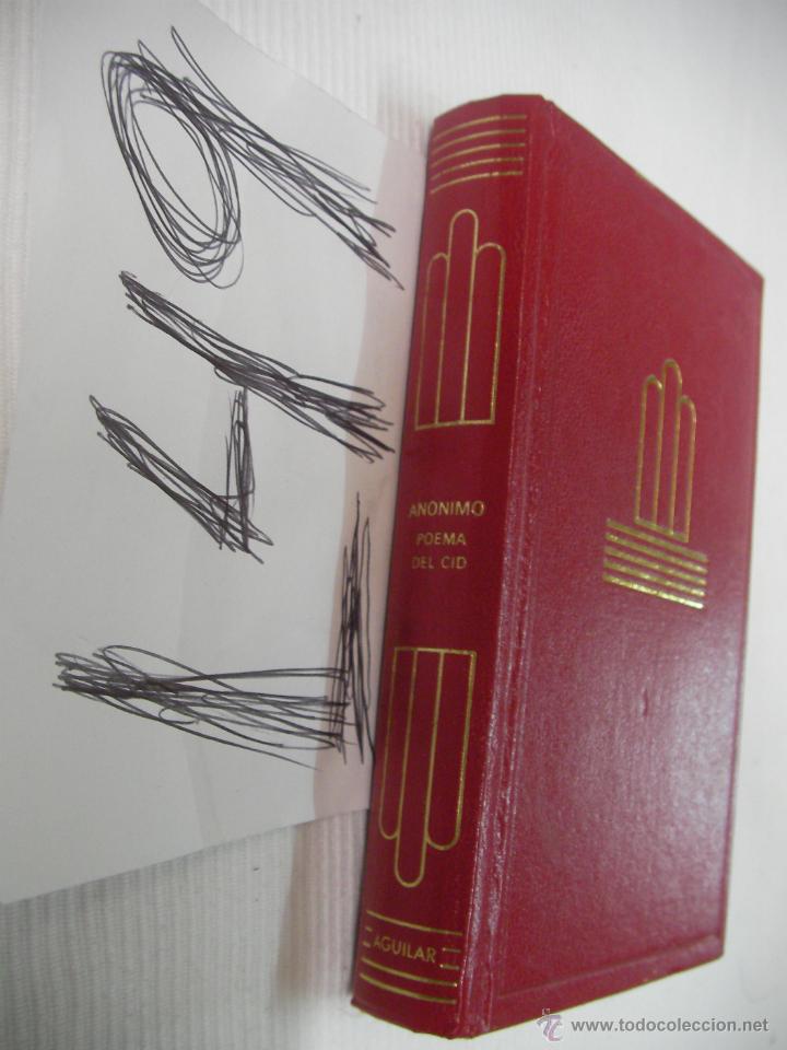 Libros de segunda mano: POEMA DEL CID - ANONIMO - AGUILAR - Foto 1