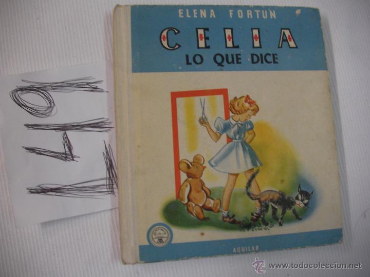 Libros de segunda mano: ANTIGUO LIBRO - CELIA - LO QUE DICE - ELENA FORTUN - Foto 1