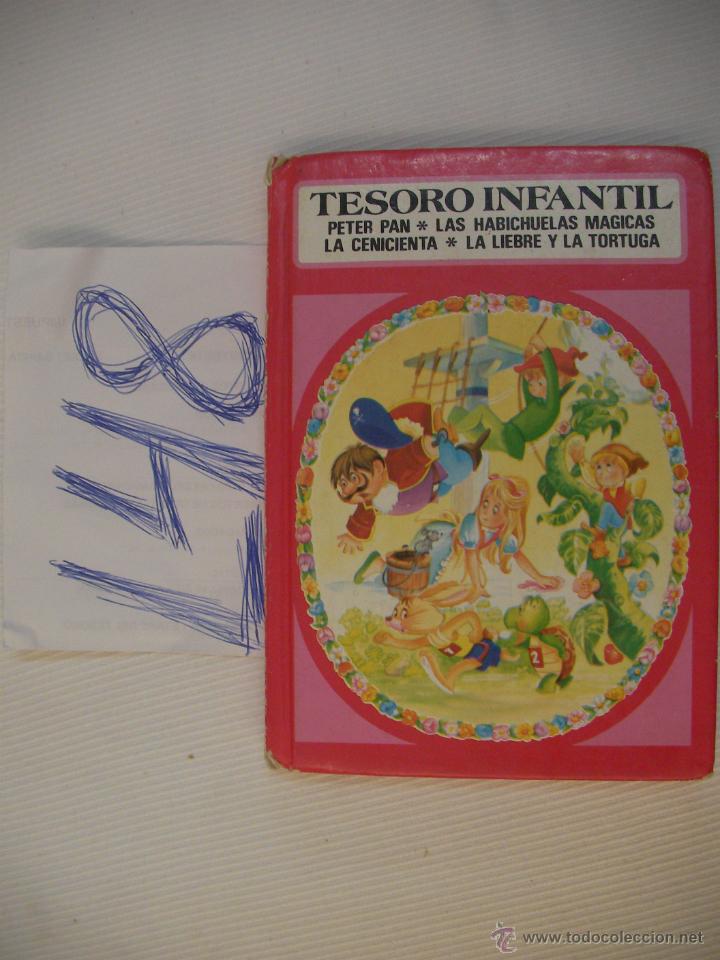 Libros de segunda mano: ANTIGUO LIBRO DE CUENTOS TESORO INFANTIL - Foto 1