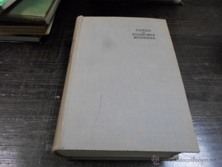 Libros de segunda mano: Paul A. Samuelson, Curso de Economia Moderna, Aguilar, 13 ed. 1965 - Foto 1