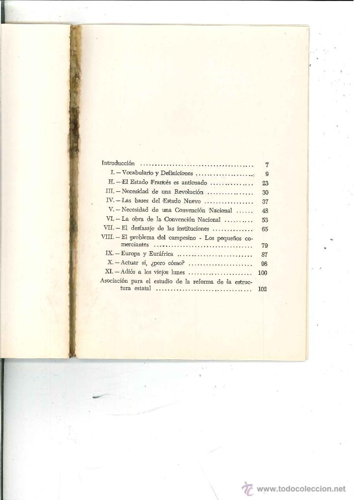 Libros de segunda mano: EL ESTADO NUEVO. Roger Trinquier - Foto 2