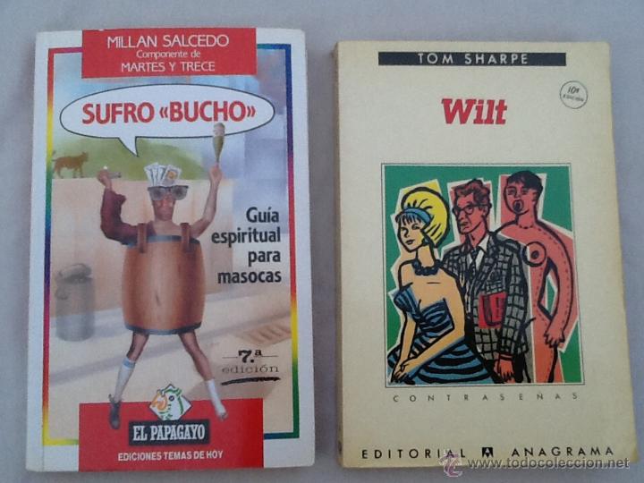 Libros de segunda mano: Lote libros sufro bucho y wilt - Foto 1