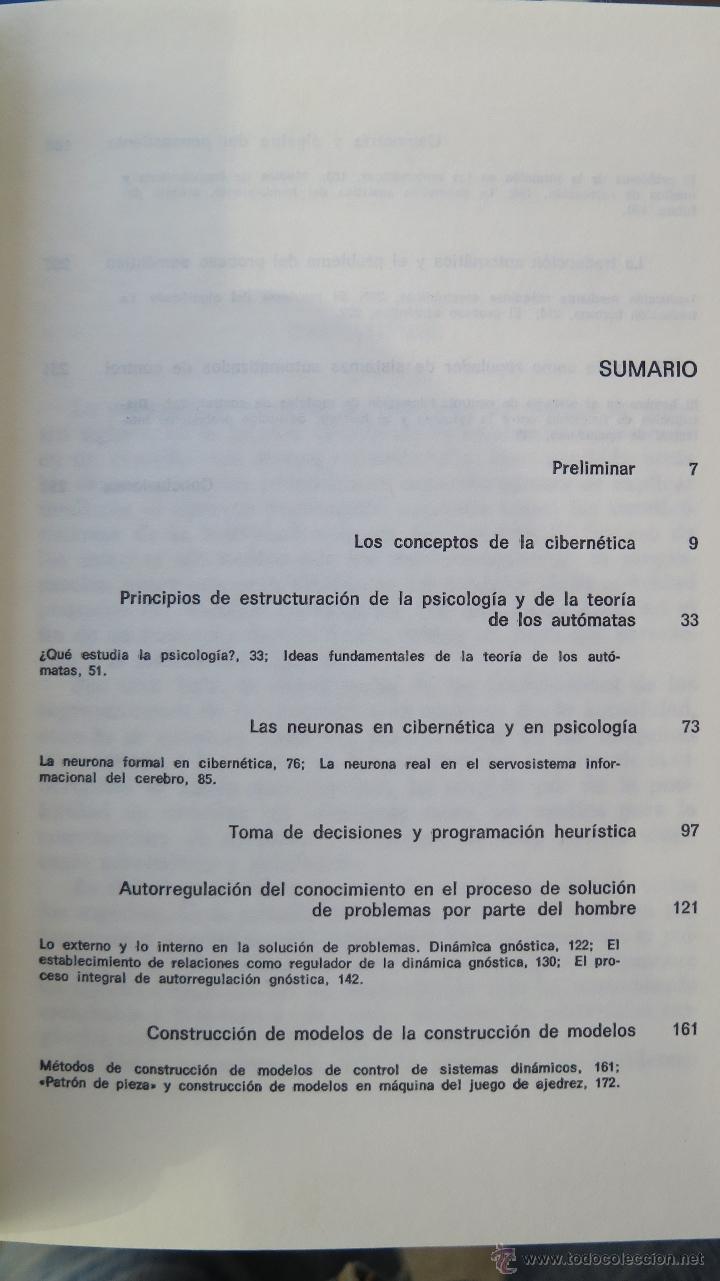 Libros de segunda mano: PSICOLOGIA Y CIBERNETICO. PUSHKIN - Foto 2