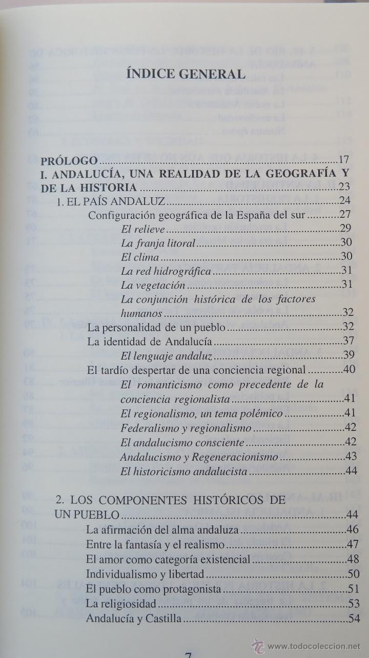 Libros de segunda mano: HISTORIA DE ANDALUCIA. MANUEL MORENO ALONSO - Foto 2