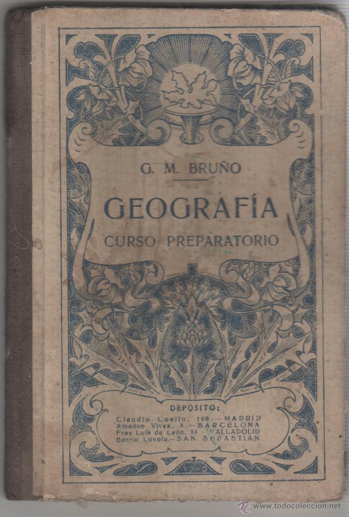Libros de segunda mano: libro geografia curso preparatorio - Foto 1