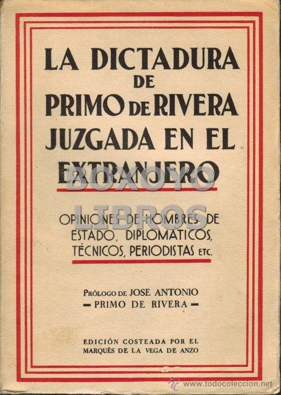 La Dictadura De Primo De Rivera Juzgada En El E Vendido En Venta Directa 45168786 7152