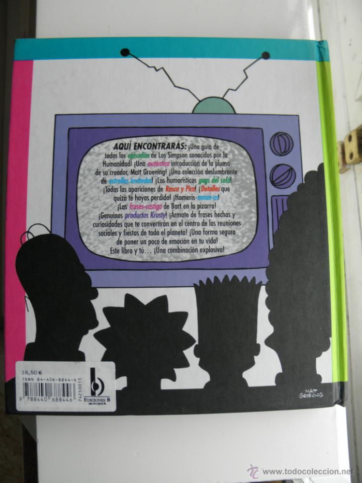 Libros de segunda mano: Libro Gu&iacute;a Completa de Los Simpsons - Foto 2