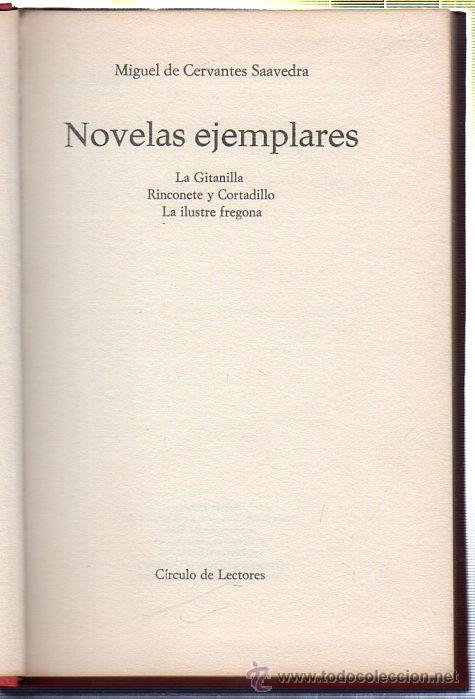 Libros de segunda mano: NOVELAS EJEMPLARES. MIGUEL DE CERVANTES SAAVEDRA. 1965 - Foto 1