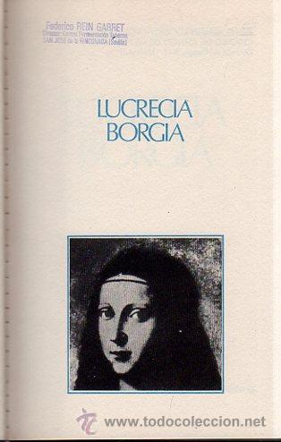 Libros de segunda mano: LUCRECIA BORGIA. FERDINAND GREGOROVIUS. 1975 - Foto 1