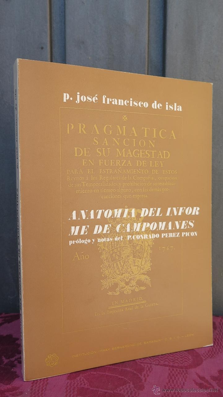Libros de segunda mano: ANATOMIA DEL INFORME CAMPOMANES. JOSE FRANCISCO DE ISLA - Foto 1