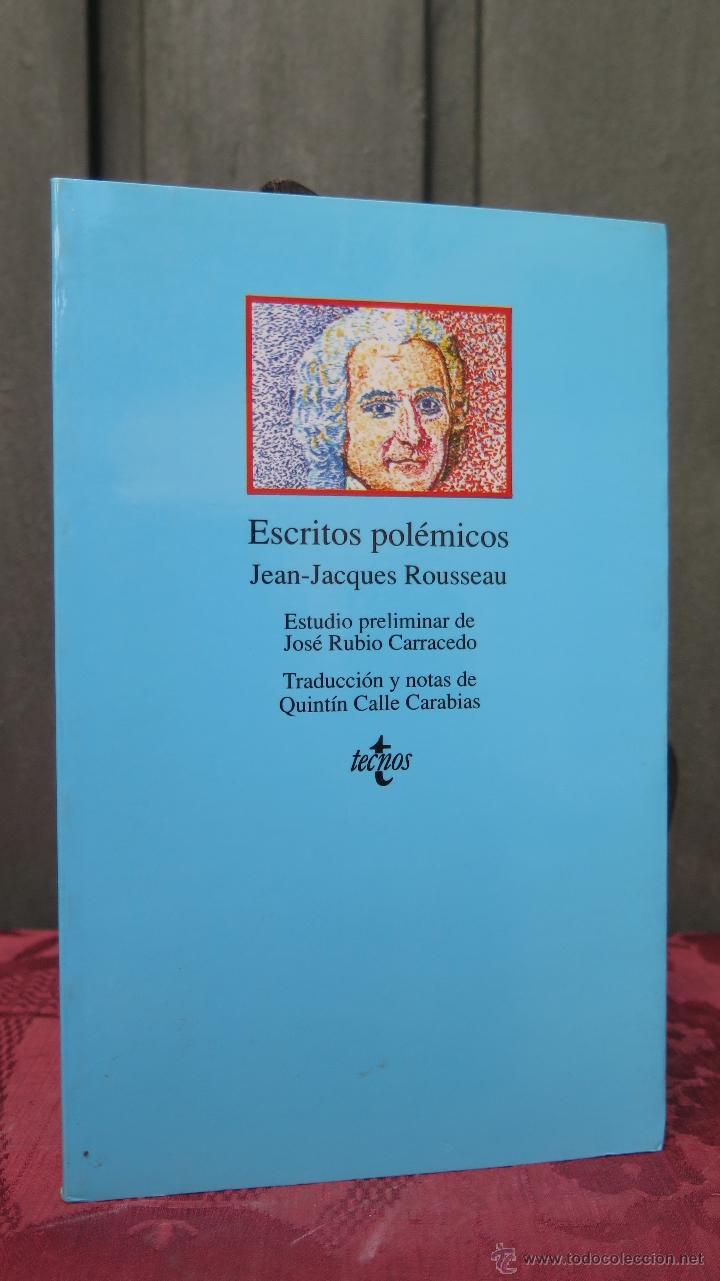 Libros de segunda mano: ESCRITOS POLEMICOS. ROUSSEAU - Foto 1