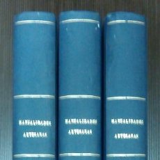 Libros de segunda mano: MANUALIDADES ARTESANAS. 3 TOMOS. OBRA COMPLETA (FASCÍCULOS ENCUADERNADOS) J.A. VALVERDE. 1991. Lote 45329521