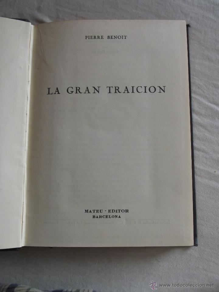 Libros de segunda mano: LA HOJA PERENNE - LA GRAN TRAICION POR PIERRE BENOIT - Foto 2