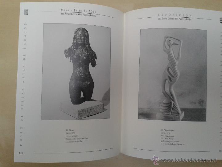 Libros de segunda mano: OBRA PL&Aacute;STICA Y PO&Eacute;TICA DE LUIS &Aacute;LVAREZ LENCERO. A&Ntilde;O 2004 - Foto 3