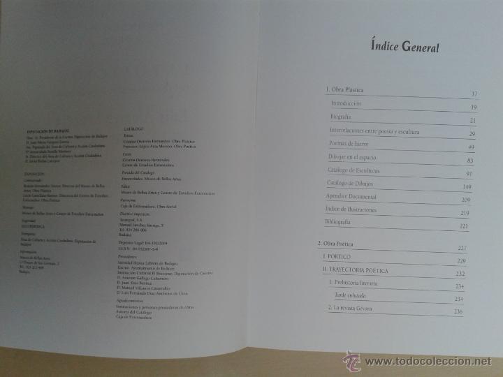 Libros de segunda mano: OBRA PL&Aacute;STICA Y PO&Eacute;TICA DE LUIS &Aacute;LVAREZ LENCERO. A&Ntilde;O 2004 - Foto 4