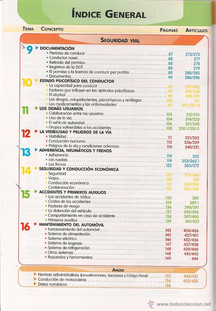 Libros de segunda mano: Gu&iacute;a r&aacute;pida 33 para la formaci&oacute;n del permiso B * CARNET DE CONDUCIR * - Foto 3