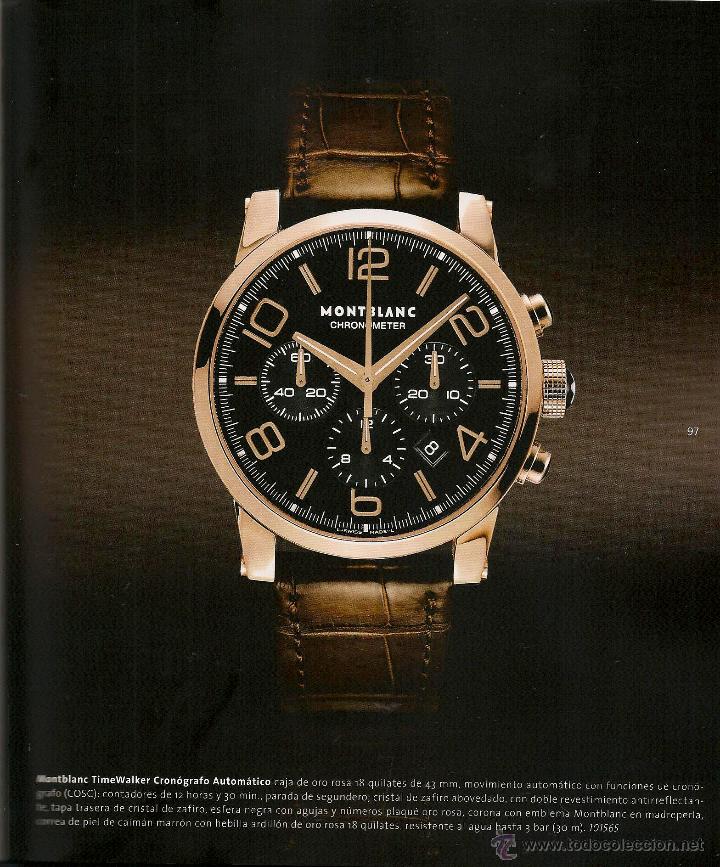 Libros de segunda mano: * RELOJES * Timepieces Mont Blanc - 2008 * LANG LANG * - Foto 7