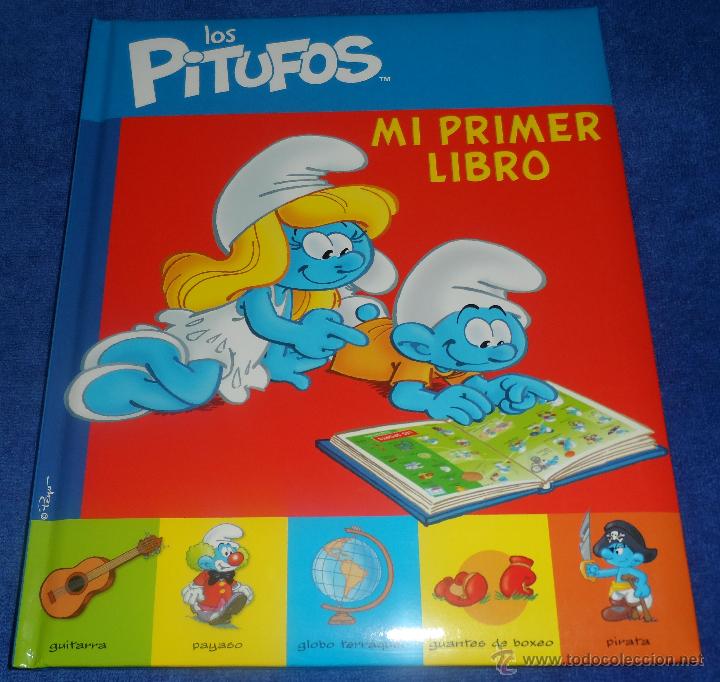 Libros de segunda mano: Los Pitufos - Mi primer Libro - Colecci&oacute;n Pitufo Palabras - LibroDivo (2011) &iexcl;Impecable! - Foto 1