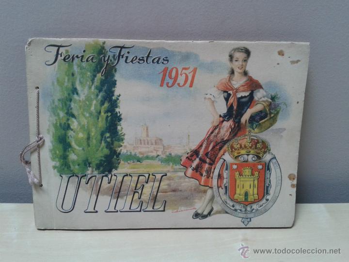 Libros de segunda mano: PROGRAMA OFICIAL DE FERIA Y FIESTAS DE UTIEL DE 1951 - Foto 2