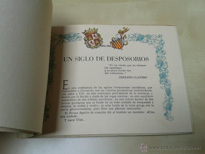 Libros de segunda mano: PROGRAMA OFICIAL DE FERIA Y FIESTAS DE UTIEL DE 1951 - Foto 5