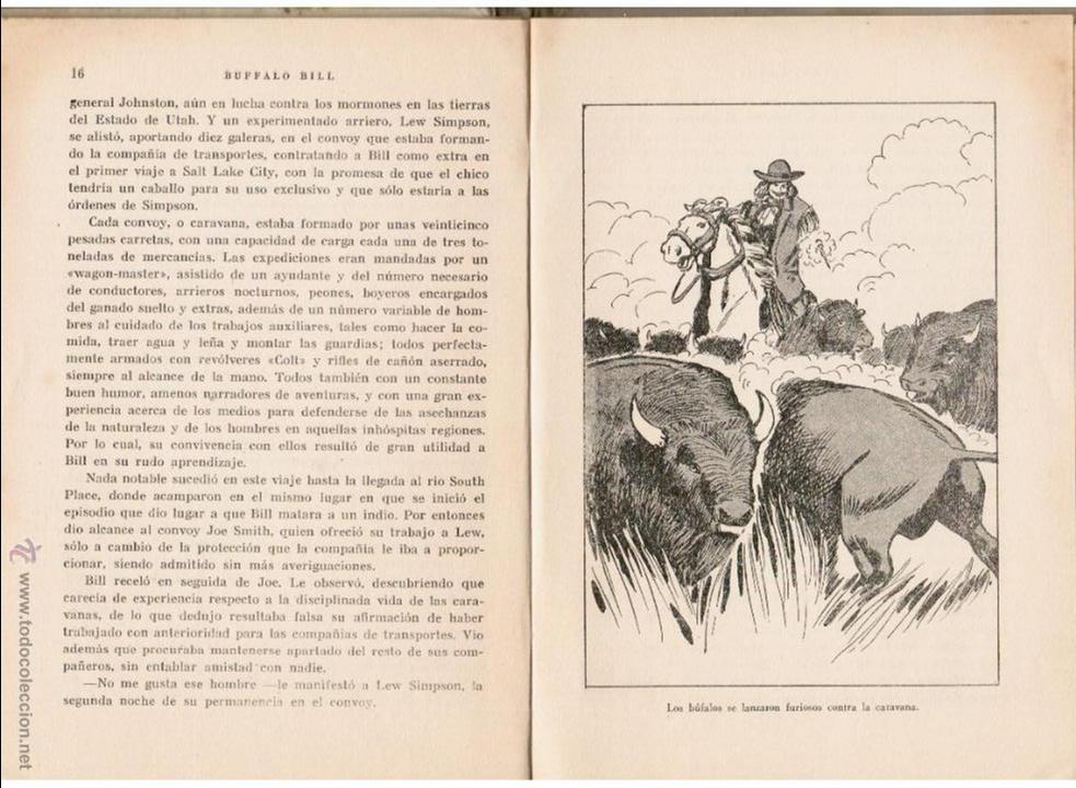 Libros de segunda mano: BUFALO BILL - EDICIONES JUVENILES GAISA 1960 - Foto 3