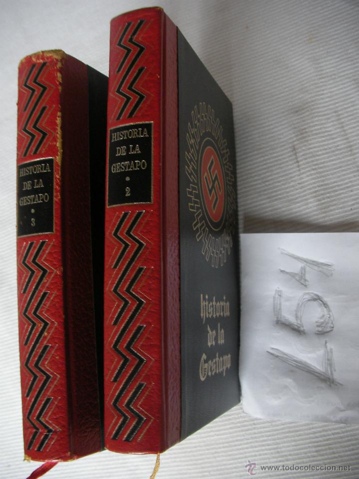 Libros de segunda mano: HISTORIA DE LA GESTAPO - 2 VOL. - - Foto 1