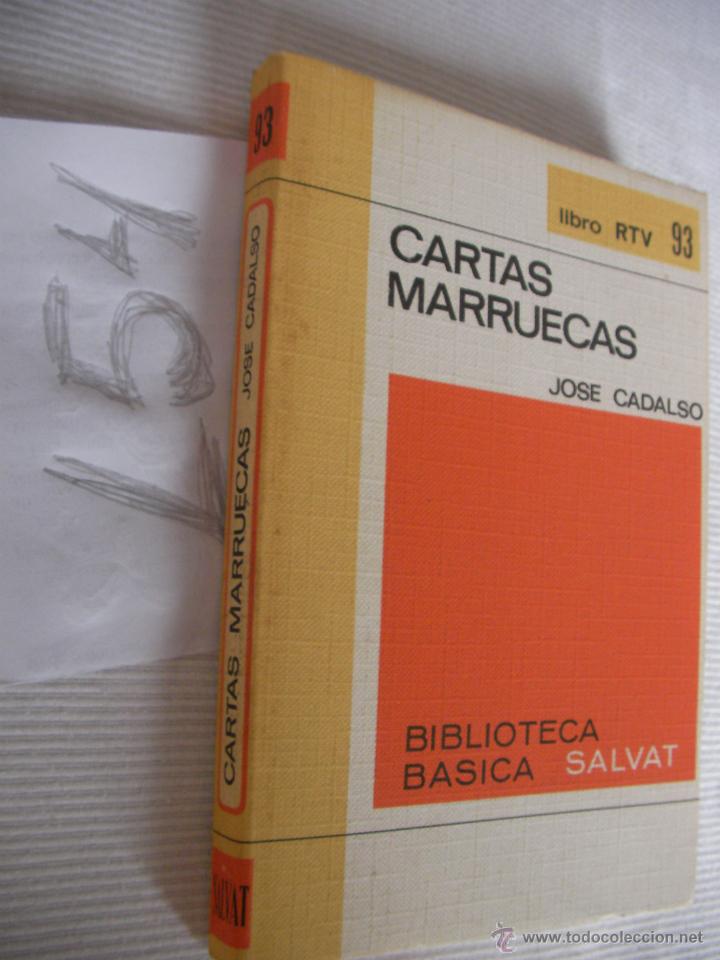Libros de segunda mano: CARTAS MARRUECAS - JOSE CADALSO - ENVIO GRATIS A ESPA&Ntilde;A - Foto 1