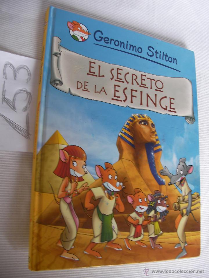 Libros de segunda mano: EL SECRETO DE LA ESFINGE - GERONIMO STILTON - ENVIO GRATIS A ESPA&Ntilde;A - Foto 1