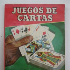Libros de segunda mano: JUEGOS DE CARTAS - NORAY - COLECCIÓN PRÁCTICA - EDITORIAL BRUGUERA - AÑO 1957.
