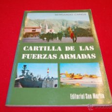 Libros de segunda mano: CARTILLA DE LAS FUERZAS ARMADAS, EDITORIAL SAN MARTIN.