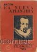 Libros de segunda mano: LA NUEVA ATLANTIDA, FRANCIS BACON, TOR - Foto 1