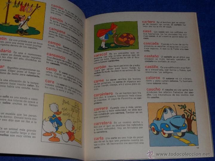 Libros de segunda mano: Diccionario Disney - Susaeta (1973) &iexcl;Impecable! - Foto 4