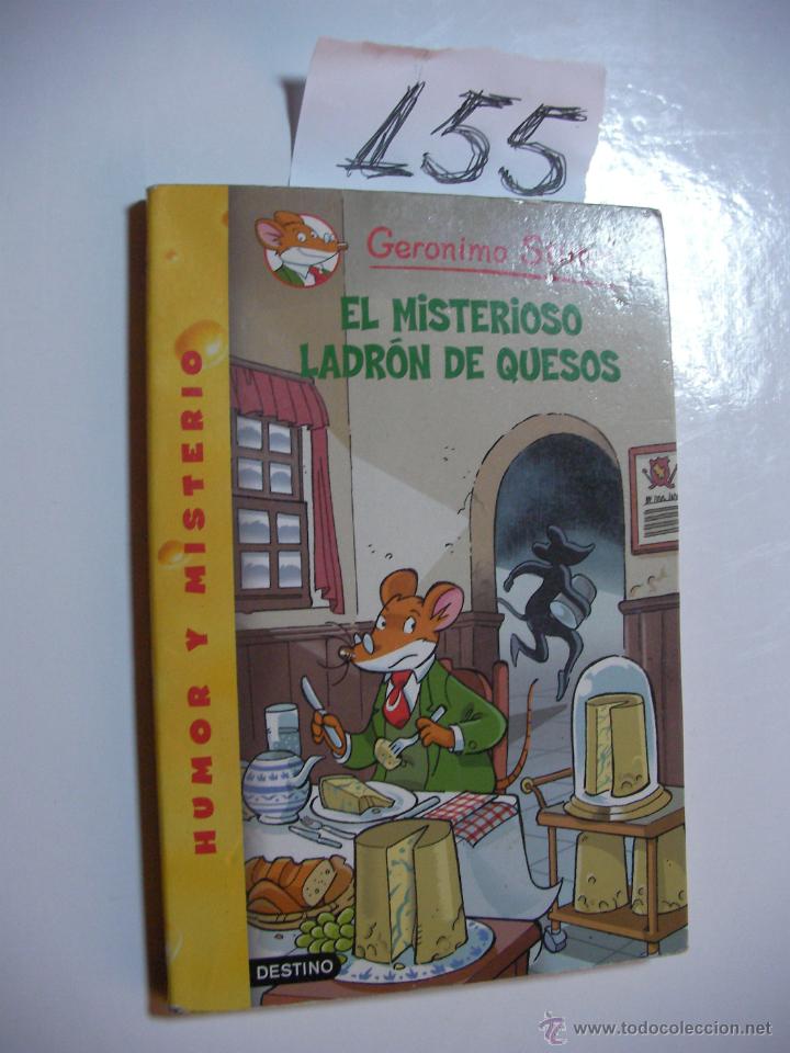 Libros de segunda mano: EL MISTERIOSO LADRON DE QUESOS - GERONIMO STILTON - ENVIO GRATIS A ESPA&Ntilde;A - Foto 1