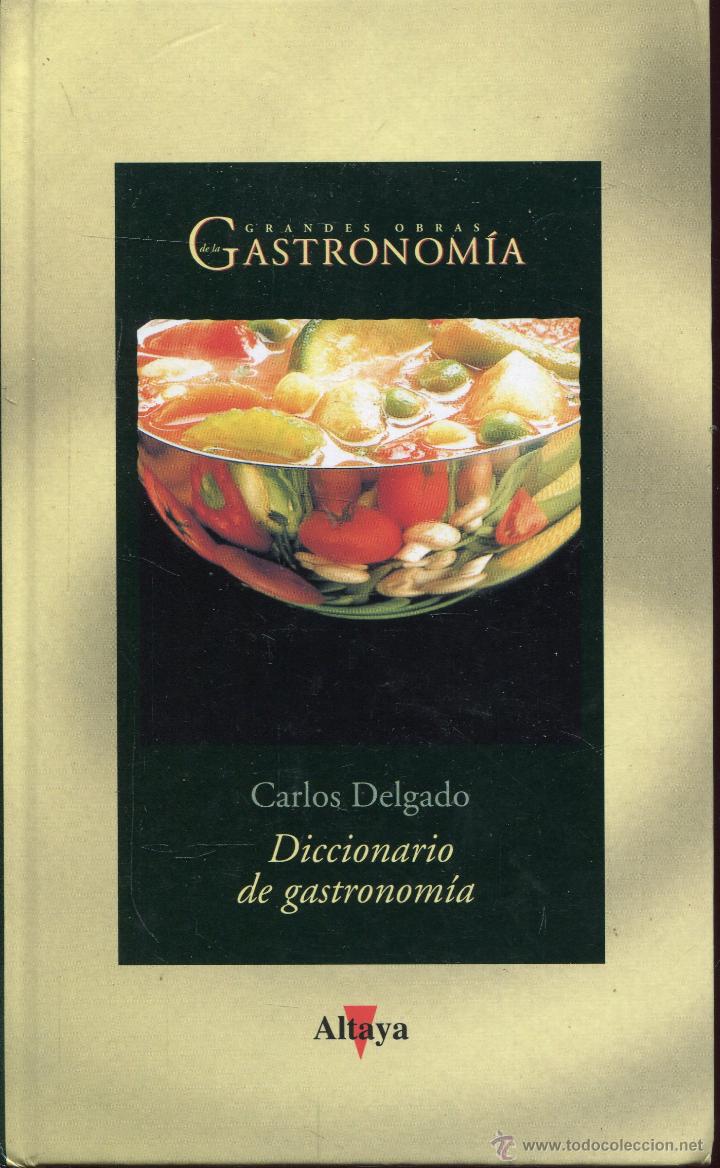 Libros de segunda mano: diccionario de gastronomia  -- carlos delgado - Foto 1