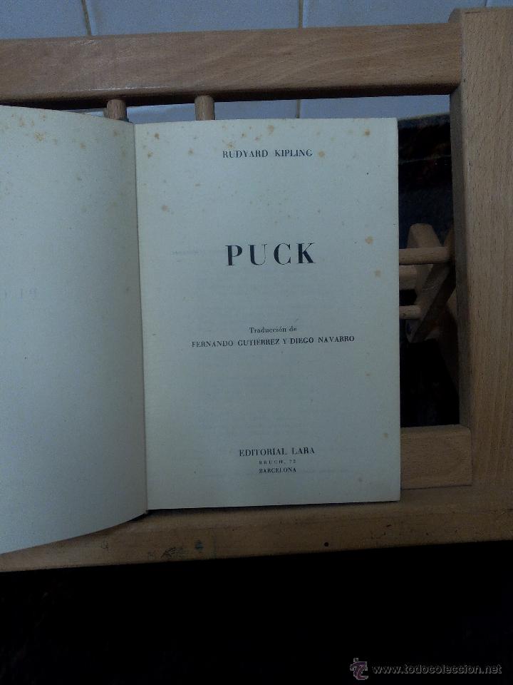 Libros de segunda mano: PUCK .- RUDYARD KIPLING .- EDITORIAL LARA .- COLECCION HORIZONTE - Foto 2