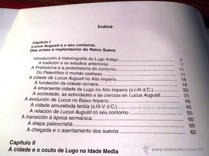 Libros de segunda mano: HISTORIA DE LUGO. (2002) ver &iacute;ndice completo. - Foto 2