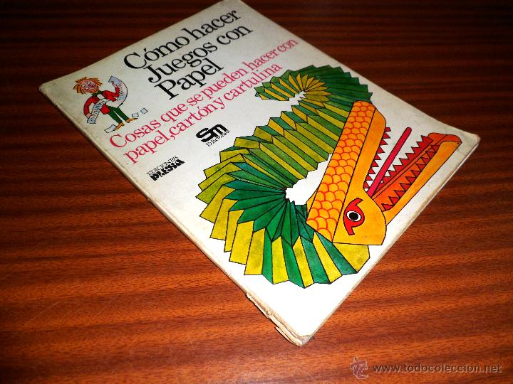 Libros de segunda mano: C&Oacute;MO HACER JUEGOS CON PAPEL. (1975) - Foto 1