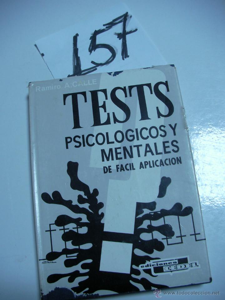 Libros de segunda mano: TEST PSICOLOGICOS Y MENTALES DE FACIL APLICACION - RAMIRO A. CALLE - Foto 1