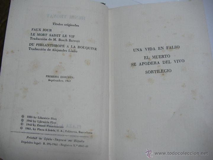 Libros de segunda mano: ANTIGUO LIBRO - HENRI TROYAT - Foto 2