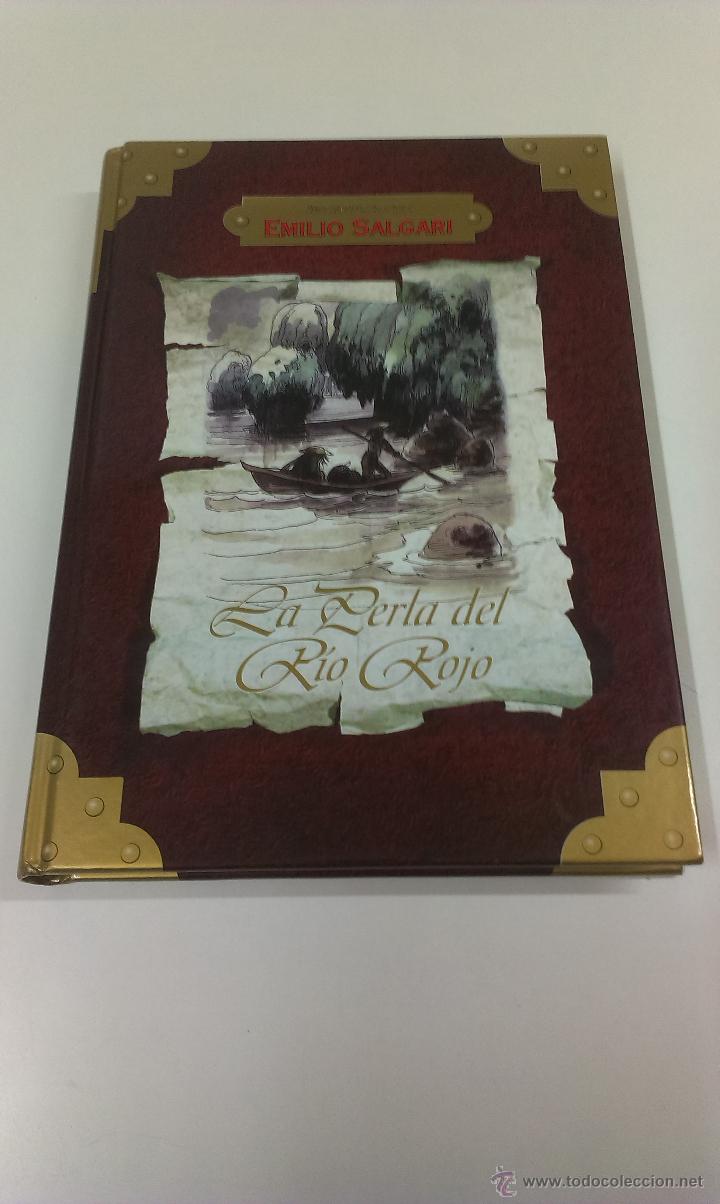 Libros de segunda mano: LA PERLA DEL RIO ROJO ( EMILIO SALGARI ) EDICIONES RUEDA - Foto 1